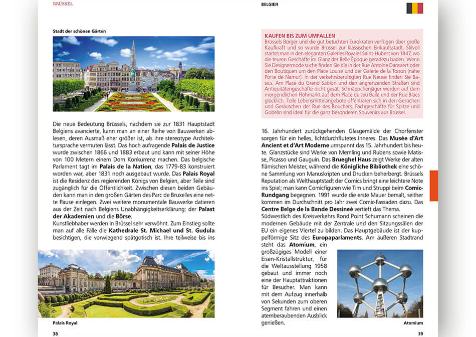 Travel guide Rhine inner page 3