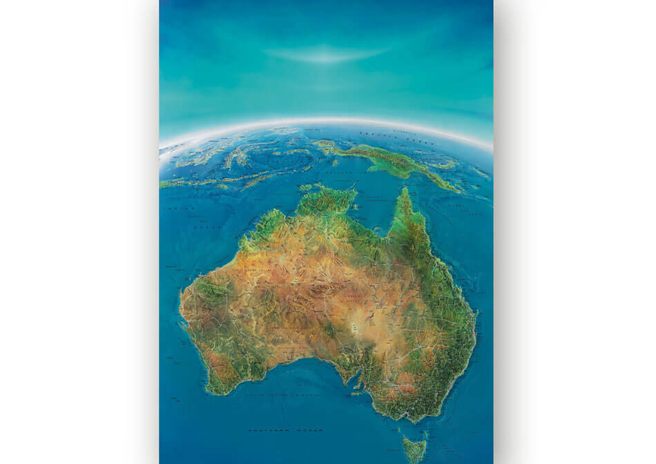 Continental panorama, Australia
